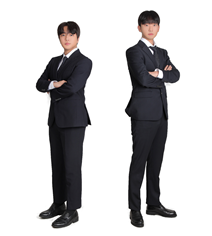 제56대 총학생회 후보 선거운동본부 ‘그린’ (좌)정후보 강민서 (우)부후보 박규원/출처·선본 ‘그린’ 제공